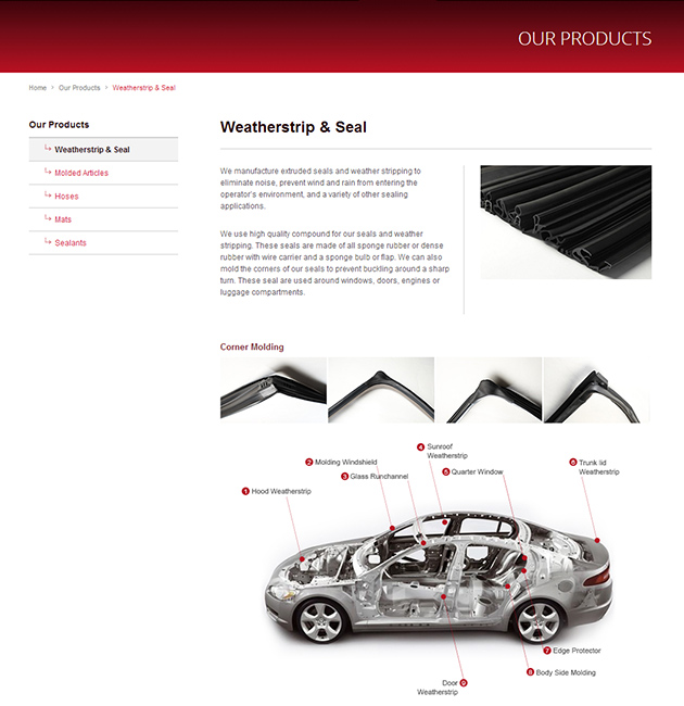 Nuweb clients - Lee Manufacturing Services in Automotive