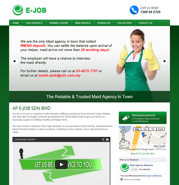 Nuweb clients - E-Job Maid Agency in Corporate