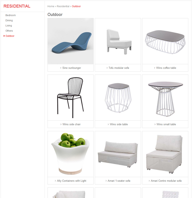 Nuweb clients - Kian in Furniture