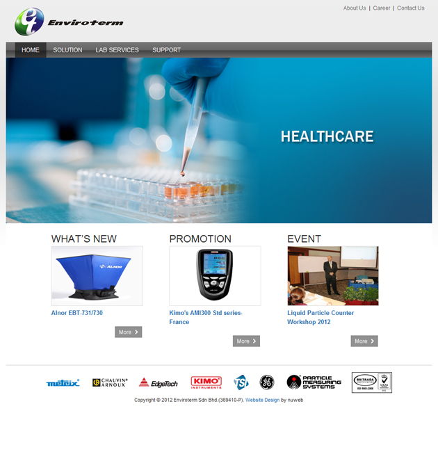 Nuweb clients - Enviroterm Sdn Bhd in Chemicals