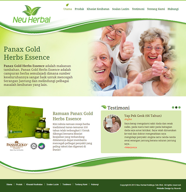 Nuweb clients - Neu Herbal in Healthcare